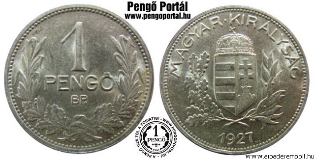 1927-es 1 pengs - (1927 1 peng)