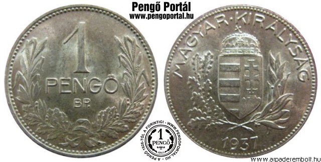 1937-es 1 pengs - (1937 1 peng)