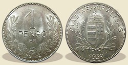 1939-es 1 pengős - (1939 1 pengő)