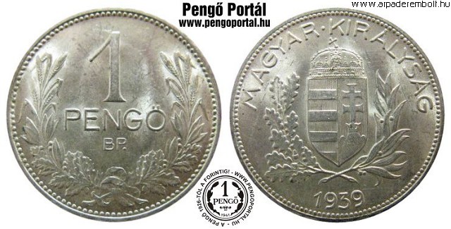 1939-es 1 pengs - (1939 1 peng)