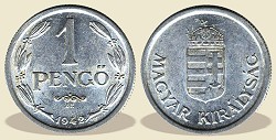 1942-es 1 pengős - (1942 pengő)
