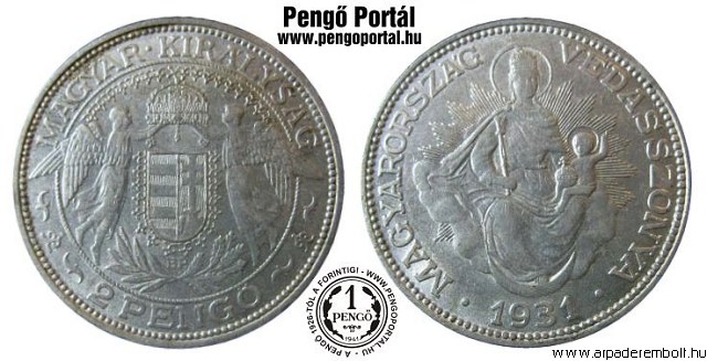 1931-es 2 pengs - (1931 2 peng)
