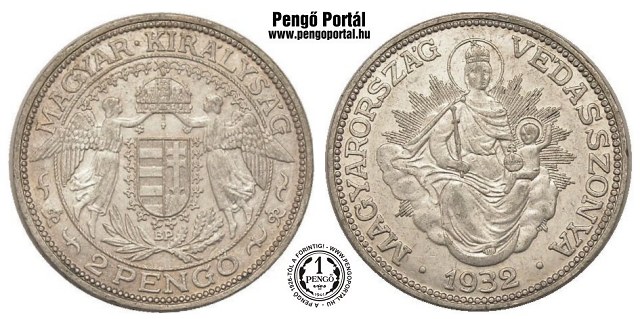 1932-es 2 pengs - (1932 2 peng)