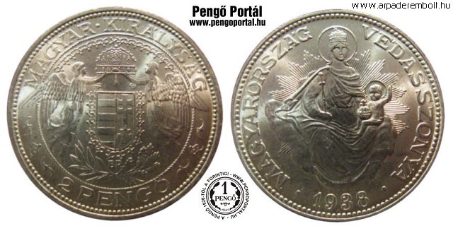 1938-as 2 pengs - (1938 2 peng)