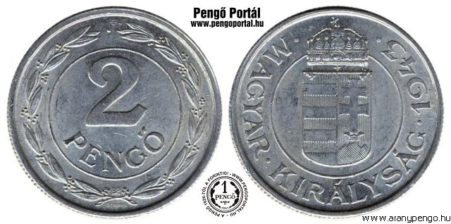 1943-as 2 pengs - (1943 2 peng)