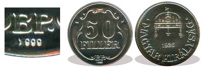 1926-os 50 fillr Mester Darab rsze ezstbl