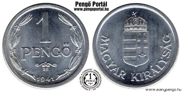 1941-es 1 pengős - (1941 1 pengő)