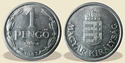 1943-as 1 pengs - (1943 1 peng)