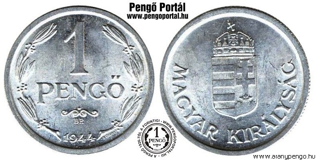 1944-es 1 pengs - (1944 1 peng)
