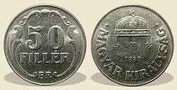 1938-as 50 fillres - (1938 50 fillr)