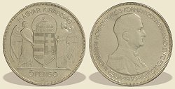 1930-as 5 pengs - (1930 5 peng)