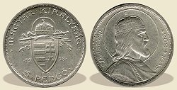 1938-as 5 pengs - (1938 5 peng)