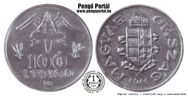 1945-s alumnium 100 peng prbaveret tervezet