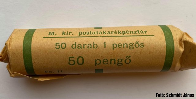 1941-es alumnium 1 pengs rolni