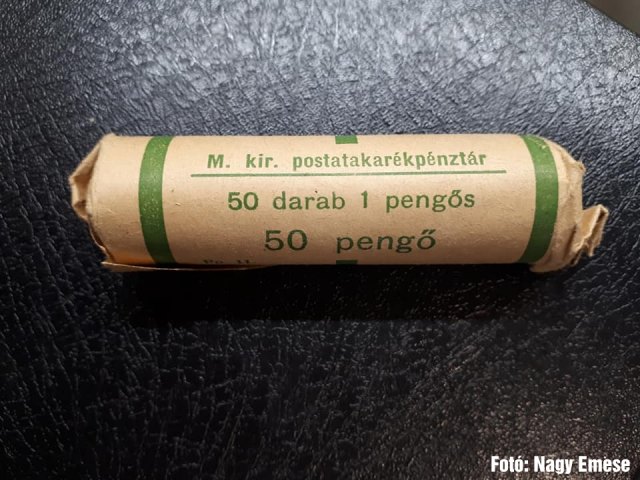 1941-es alumnium 1 pengs rolni