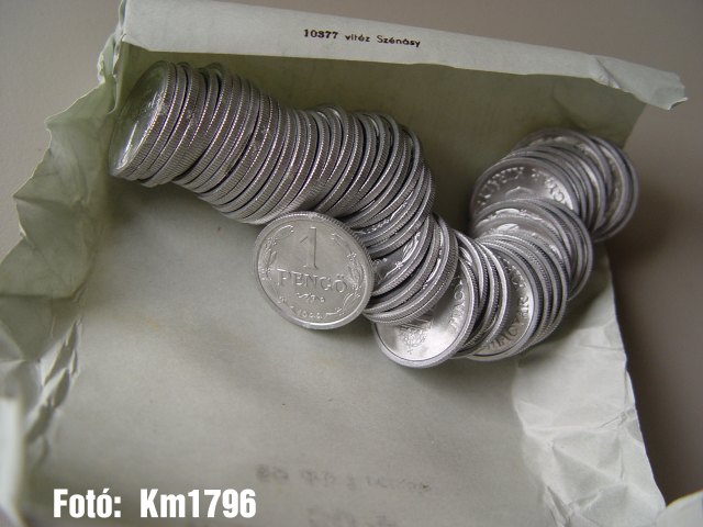 1944-es alumnium 1 pengs rolni