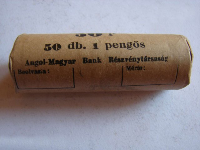 1926-1939 kztti idszak ezst 1 pengs rolnija