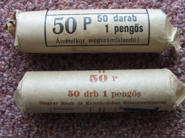 1941-1944 kztti idszak alumnium 1 pengs rolnija