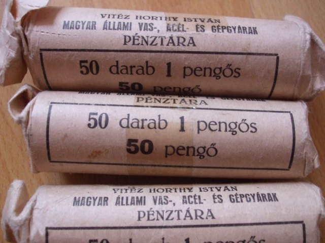 1941-1944 kztti idszak alumnium 1 pengs rolnija