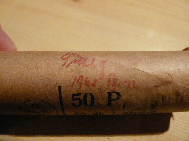 1941-1944 kztti idszak alumnium 1 pengs rolnija