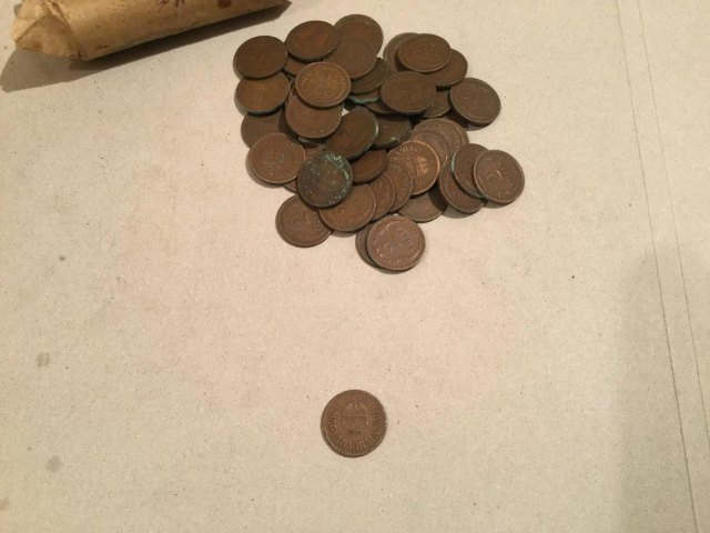 1926-1940 kztti idszak bronz 2 fillres rolnija